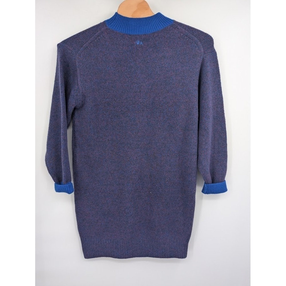 J.W. Anderson x Uniqlo Knit Jumper sweater‎ dress blue purple sz L - Picture 5 of 6